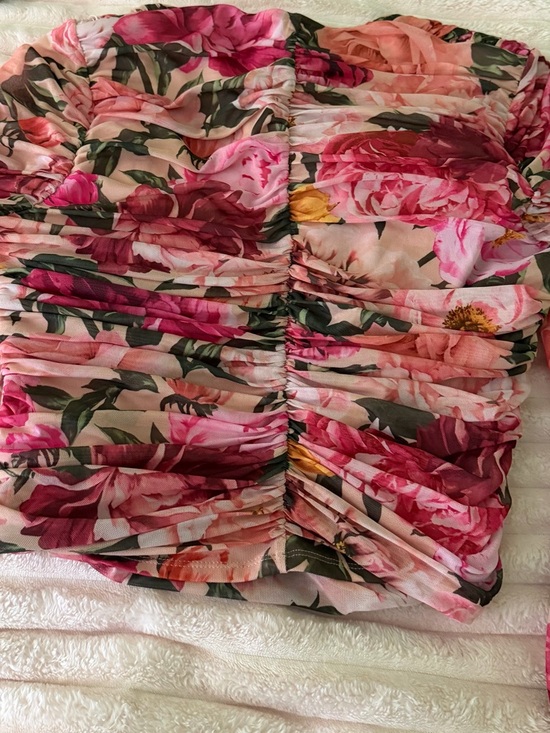 Express Blush Pink Lined Top - Soft Rose Tone - Picture 4 of 4